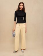 Riietus ee Maje naised ažuurse detailiga soonik topp must 6FH8Z4344 - Image 3