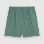 Riietus ee Maje naised elastsed rätsepapüksid roheline 6FH8Z4131