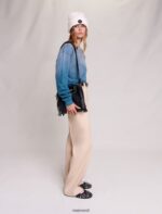Riietus ee Maje naised kahevärviline dressipluus bleu 6FH8Z458 - Image 3