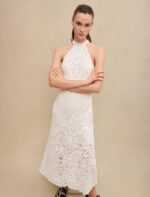 Riietus ee Maje naised koo midi kleit valge 6FH8Z4146 - Image 3
