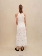 Riietus ee Maje naised koo midi kleit valge 6FH8Z4146 - Image 4