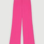 Riietus ee Maje naised laia säärega ülikonnapüksid fuksia 6FH8Z4316