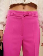Riietus ee Maje naised laia säärega ülikonnapüksid fuksia 6FH8Z4316 - Image 5