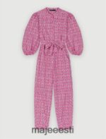 Riietus ee Maje naised lillemustriga kombinesoon fuksia tikitud lilled 6FH8Z4331