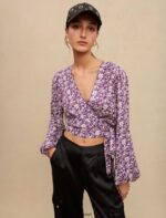 Riietus ee Maje naised lips crop top unenäoline 6FH8Z4273 - Image 2