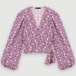 Riietus ee Maje naised lips crop top unenäoline 6FH8Z4273
