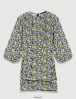 Riietus ee Maje naised lühike lilleprindiga kleit priimulad multico print 6FH8Z460