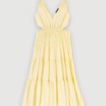 Riietus ee Maje naised maxi kleit kollane 6FH8Z4156