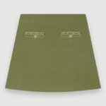 Riietus ee Maje naised miniseelik taskutega khaki 6FH8Z4281