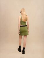Riietus ee Maje naised miniseelik taskutega khaki 6FH8Z4281 - Image 3