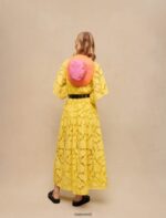 Riietus ee Maje naised pikk pitskleit kollane 6FH8Z4217 - Image 4