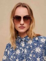 Riietus ee Maje naised tikitud kärbitud jakk sinine 6FH8Z4310 - Image 5