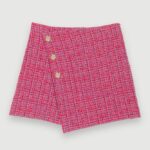 Riietus ee Maje naised tweed wrap seelik fuksia 6FH8Z4313