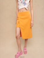 Riietus ee Maje naised wrap-stiilis seelik oranž 6FH8Z4238 - Image 3