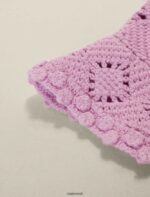 tarvik ee Maje naised heegeldatud ämbrikübar parma violetne 6FH8Z4529 - Image 3