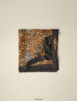 tarvik ee Maje naised leopardimustriline sall beež leopard 6FH8Z4540 - Image 3