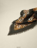 tarvik ee Maje naised leopardimustriline sall beež leopard 6FH8Z4540 - Image 4